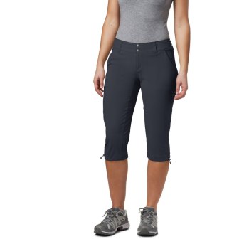Columbia Ženske Hlače - Saturday Trail II Knee Pant Crne | QNOD-60917